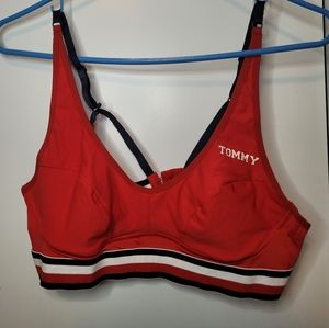 Tommy Hilfiger Strappy Red Bralette